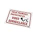 Hy-Ko Products 20619 Surveillance Plastic Sign 8.5