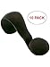 House of Antique Hardware R-010MG-088-OB-10 Heavy Duty Picture Rail Hooks in Oil-Rubbed Bronze (10 Pack)