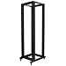 NavePoint 42U Professional 4-Post IT Open Frame Server Network Relay Rack 800mm Casters Black primary
