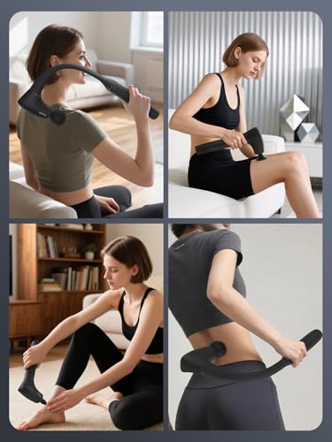 Mebak M3 Massage Gun, 2 in 1 Detachable Massage Gun Deep Tissue, Muscle Percussion Massager Gun with 5 Speed Levels, Body Massager for Back, Leg, Shoulder, Gift for him