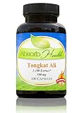 Tongkat Ali (100:1) | 500mg | 100 Capsules | Natural Testosterone Booster | Feel Young