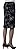 Baby'O Women's Black Floral Stretch Lace Pencil Skirt