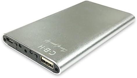Spy Camera HD 1080P Power Bank Hidden Camera Video Recorder Mini spy cam with Audio and Video Recording Nanny camera, Silvery