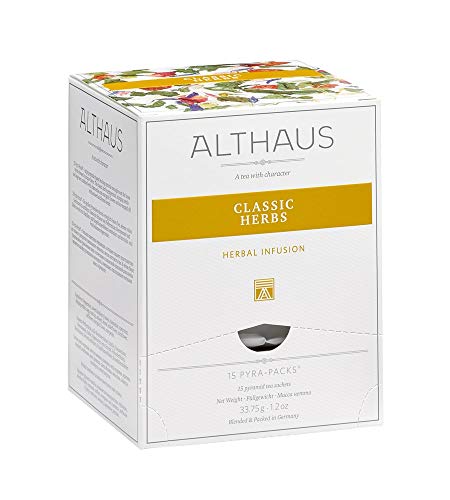 Althaus Tee CLASSIC HERBS ⋅ Kräutertee im Pyramidenbeutel PYRA PACK ⋅ Naturbelassener Kräutertee aus klassischen… – Bild 5