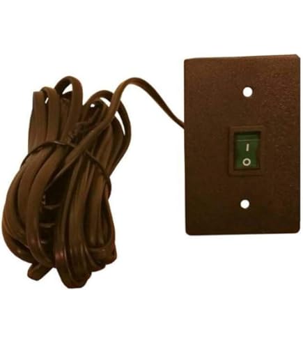Telecomando Remoto Cablato Wagan AA5603 Per Inverter Pure Line (700W, 2000W, 3000W), Lunghezza Cavo 5,8 M - 6