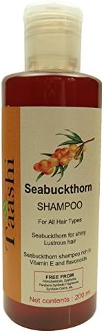 Taashi Haircare Seabuckthorn Shampoo For All Hair Types- 6.7 Ounce