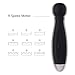 loverbeby Waterproof Cordless Extreme Power Handheld Mini 9X Multi-Speed Wand Massager, Black, 4.8 Ounce