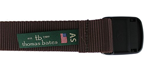 Hiker Belt Made in USA by Thomas Bates (Brown)