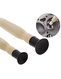 Juego de solapa de válvulas - Ventosa de doble extremo - Kit de molienda de compresor de resorte - Herramienta de solapa de mano de válvula - Compresor de muelles de motor pequeño - 1-1/8", 1-3/8", 5/8", 3/16"