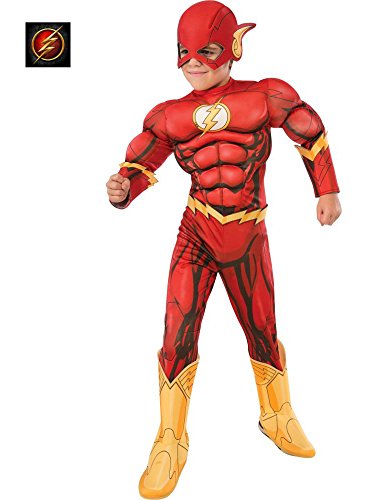 Rubie's Costume DC Superheroes Flash Deluxe Child Costume