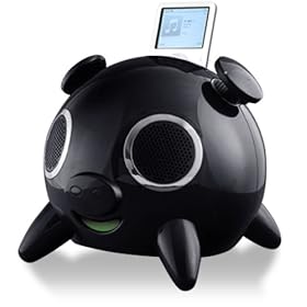 Speakal iPig 2.1 Stereo iPod Docking Station with 5 Speakers - Limited Edition (Black)