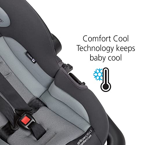 Safety 1st onBoard 35 LT Comfort Cool Infant Car Seat, Rearfacing 435 pounds, Pebble Beach