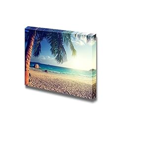 Beautiful Scenery Landscape ANSE Lazio Beach Praslin Island Seychelles - Canvas Art Wall Art - 12" x 18"