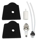 Mckin (Pack of 2 537143101 Air Filter Tune Up Kit for Husqvarna 322C 322L 323L 323R 325CX 325LX 325RJX 325RX 326C 326L 326LX 326L 326LDX 326RX String Trimmer