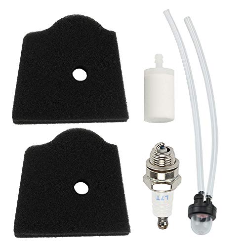 Mckin (Pack of 2 537143101 Air Filter Tune Up Kit for Husqvarna 322C 322L 323L 323R 325CX 325LX 325RJX 325RX 326C 326L 326LX 326L 326LDX 326RX String Trimmer