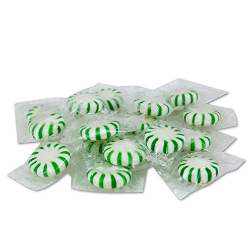 Starlight Spearmint Mints 2 Lbs Bulk Hard Candy Discs Approximately 175