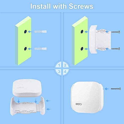 Relassy Wall Mount Holder for eero Home WiFi, eero Wall Mount Bracket