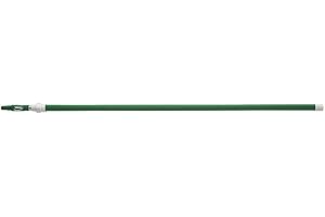 Vikan 29752 Handle,Telescopic,62"-113",AL,Green