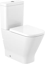Roca The Gap Supralit Toilet Seat & Lid White Antibacterial Perfect view 3