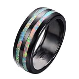 JBL Women Vintage White Fire Opal Retro Black Gold