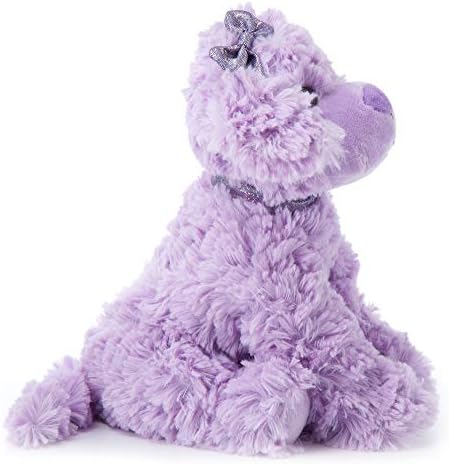 purple dog plush
