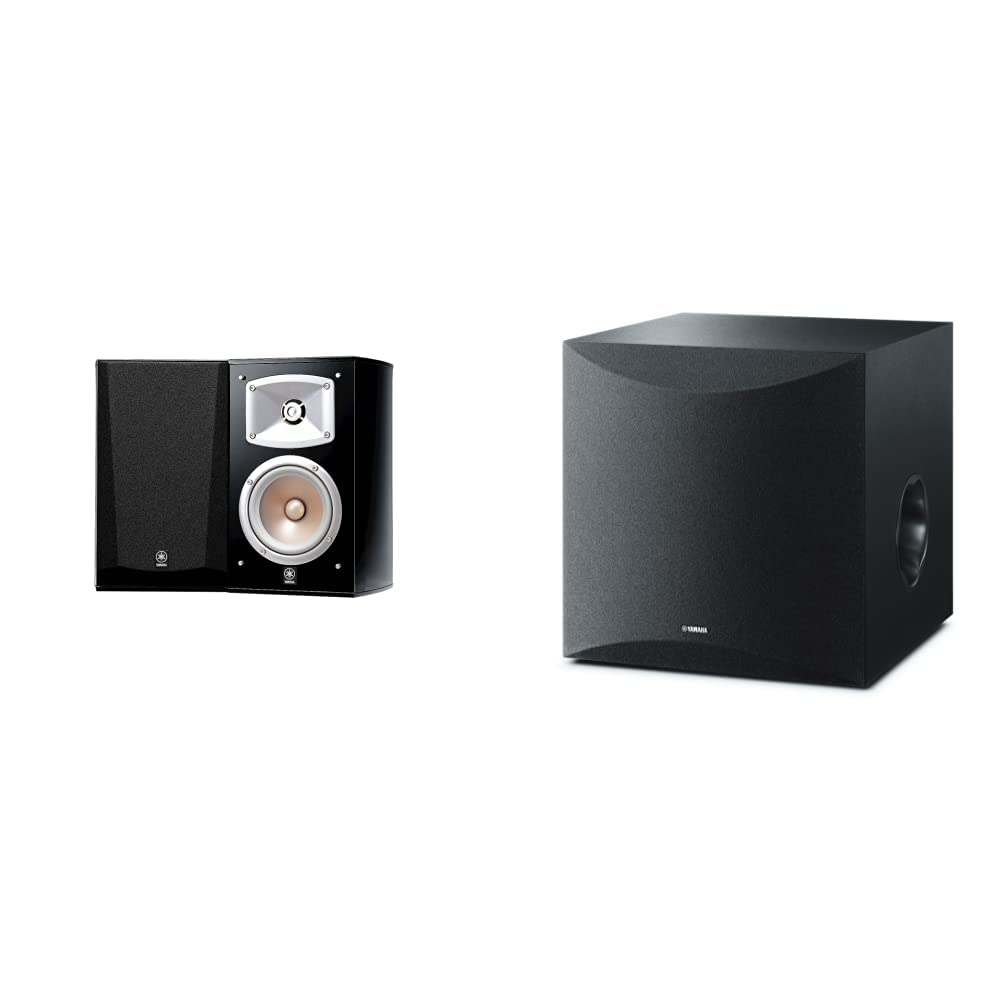 Mua NS333 Bookshelf Speakers (Pair) and Yamaha NSSW100 10" 100W