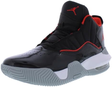 Jordan Stay Loyal 8.5 ブラック/レッド Amazon.com | Nike Jordan Stay Loyal Mens Shoes, Black/Chile Red