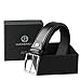 Belts for Men Leather Black Business Belt with Gift Box