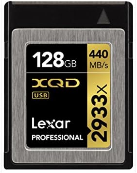 Lexar LXQD128CRBNA2933 | Professional 2933x XQD 2.0 128GB Card