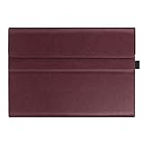 Fintie Case for Microsoft Surface Pro 6 / Pro 5 / Pro 4 / Pro 3 / Pro LTE - Multiple Angle Viewing Portfolio Business Cover, Compatible with Type Cover Keyboard (Burgundy)