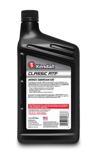 Kendall 1052866 Classic ATF Automatic Transmission Fluid - 1 Quart, (Pack of 12)