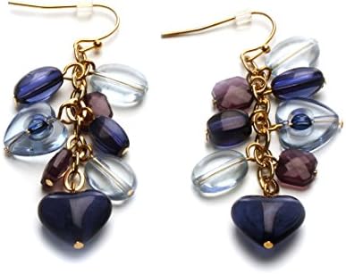 Women’s Jewelry Blue Glass Bead Earrings