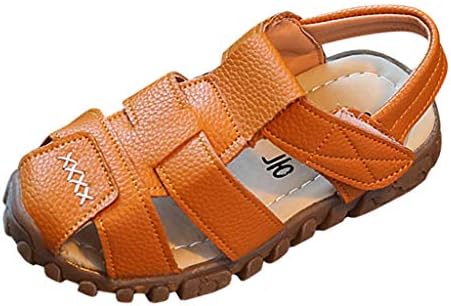 Cousannory 子供 靴 サンダル キッズ シューズ 男の子 女の子 ビーチサンダル 厚底 ベビーシューズ 滑り止め 赤ちゃん マジックテープ 子供靴 通気 キッズシューズ 幅広 ルームシューズ 人気 おしゃれ 夏 スクール アウトドア