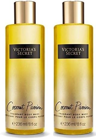 Victoria Secret Coconut Passion Fragrant Body Wash Bundle of 2