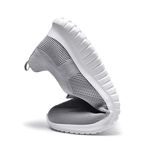 Zuwoigo Men's Mesh Walking Shoes Slip On Loafer Casual Comfortable