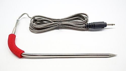 Mieo Stainless Steel Plug Probe Sensor for Food Thermometer and Bluetooth BBQ Thermometer Probe Universal Replacement