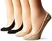 Sakya No Show Premium Cotton Socks Women Ultra Low Cut Liner Pack of 4, Assorted