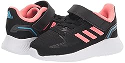 adidas Runfalcon 2.0 Running Shoe, Core Black/Acid
