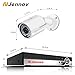 POE Security Camera System, Jennov 4 Channel 1080P PoE Security System CCTV Home Surveillance Outdoor IP Cameras Night Vision Power Over Ethernet, Motion Detection(No Hard Drive)