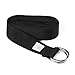 Gaiam Yoga Strap - Stretch Band with Adjustable Metal D-Ring Loop | Exercise & Fitness Stretching for Yoga, Pilates, Physical Therapy, Gym Workouts (Available in 6ft, 8ft, 10ft and Multiple Colors)
