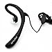 Behind-The-Ear WIRED Hands-free Headset MONO Headphone 3.5mm Single Earphone w Boom Mic for iPad, iPhone 6S 6 Plus 5S 4S - Samsung Galaxy S8 S8+ S6 S7 Edge S5 Note 5 4 3 - LG G5 G6 V20 - Google Pixel