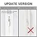 ETERNLEAF Garment Bags Clear 24'' x 43'' Suit Bags (Pack of 6) Garment Covers with Full Zipper for Closet Storage and Travel [Upgraded]