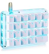 Koolertron One Handed Macro Mechanical Keyboard, Portable Mini One-Handed Mechanical Gaming Keypa...