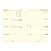 Filofax 2017 Pocket Week to View Refill, Cream Paper, English, 4.75 x 3.25 inches (C68224-17)