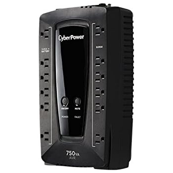 CyberPower AVRG750U AVR UPS System, 750VA/450W, 12 Outlets, Compact