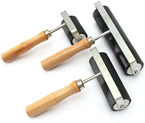 Quality | Paint Tool Sets | Sizes 1set 5/10/15cm Heavy Duty Hard Rubber Roller Printing Ink Lino Artists Art Craft Tool | by EGALIVE | 1 PCs