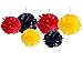 Threemart Colorful Party Supplies Yellow Black Red For Mickey Mouse Baby Shower Birthday Decorations Garland