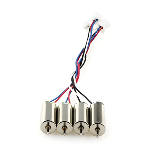 BTG 4PCS Fast Upgraded CL-0615 CW/CCW Motor (67000rpm) for Blade Nano QX Inductrix Tiny Whoop BLH8700 BLH8580 JJRC H36 Cheerson CX10 Wheelbase 90mm-130mm FPV Micro DIY Quadcopter 2CW & 2CCW