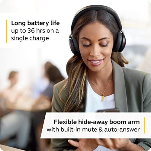 Jabra Evolve2 75 PC Wireless Headset with 8Microphone Technology
