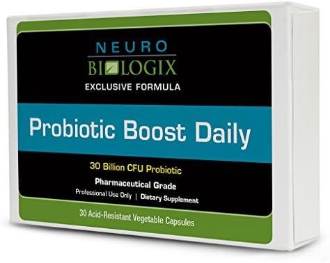 Neurobiologix - Probiotic Boost Daily (30 Acid-Resistant Vegetable Capsules) by NeuroBiologix